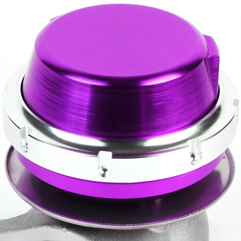 Purple Universal External 38mm 2-Bolt 14PSI TurboWastegate Kit+Spring+Ring T22