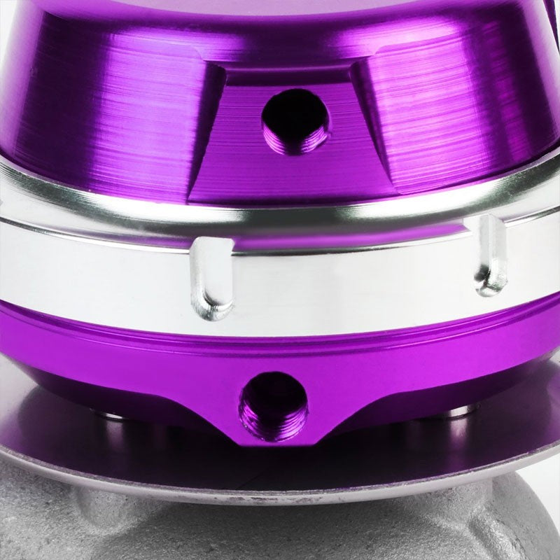 Purple Universal External 38mm 2-Bolt 14PSI TurboWastegate Kit+Spring+Ring T22