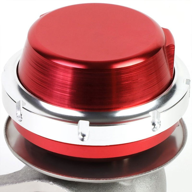 Red Universal External 38mm 2-Bolt 14PSI TurboWastegate Kit+Spring+Ring T22