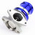 Blue Turbo Charger 38mm 2-Bolt 14PSI Turbo External Wastegate Kit+Spring T33