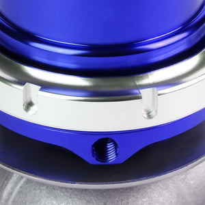 Blue Turbo Charger 38mm 2-Bolt 14PSI Turbo External Wastegate Kit+Spring T33