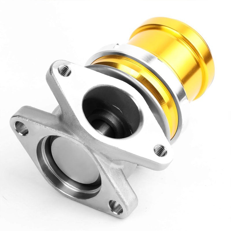 Gold Turbo Charger 38mm 2-Bolt 14PSI Turbo External Wastegate Kit+Spring T33