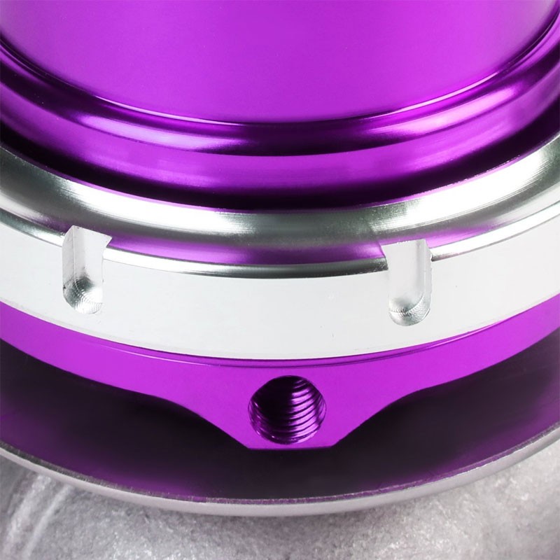 Purple Turbo Charger 38mm 2-Bolt 14PSI Turbo External Wastegate Kit+Spring T33