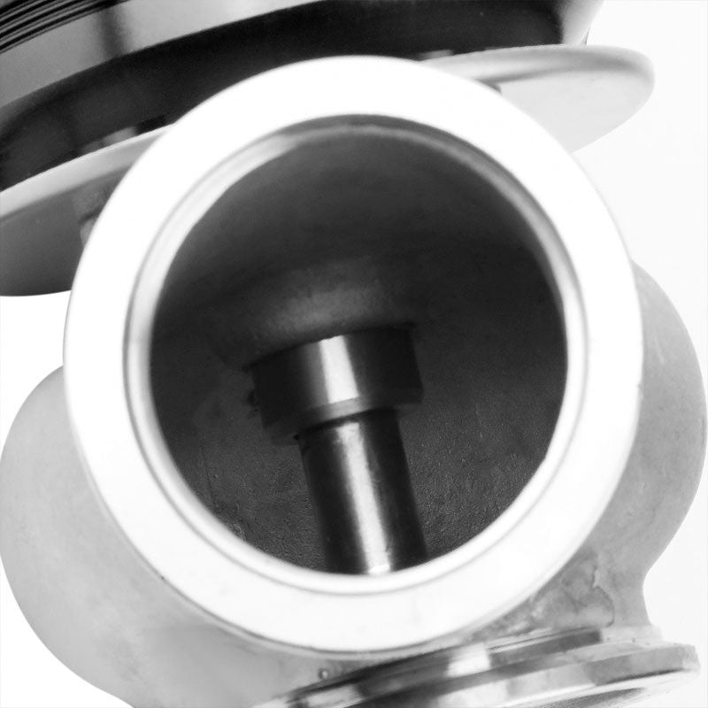 Universal Black Turbocharger 40mm 14PSI VBand Clamp 4" External Wastegate+Spring