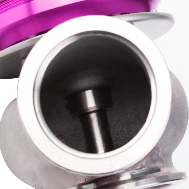 Universal Purple Turbocharger 40mm 14PSI V-Band 4" External Wastegate+Spring T11