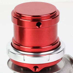 Red Universal 40mm 14PSI V-Band Clamp-On Turbo External Wastegate+Spring T22