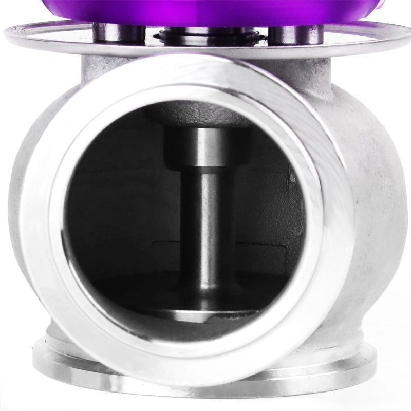 Universal Purple Turbocharger 44mm 14PSI V-Band Clamp External Wastegate+Spring