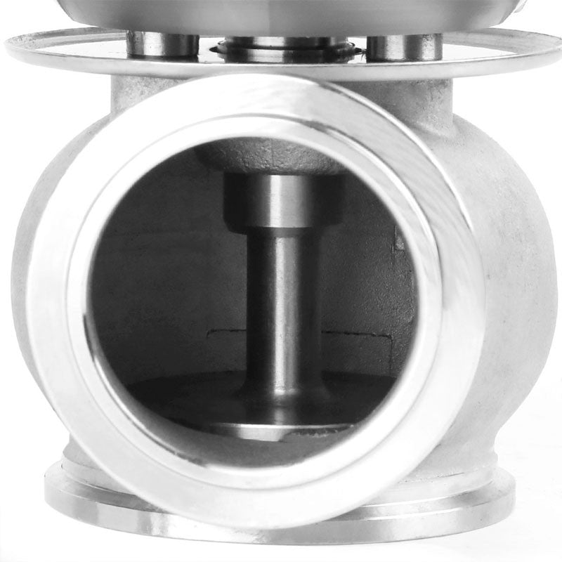 Universal Silver Turbocharger 44mm 14PSI V-Band External Wastegate+Spring T11