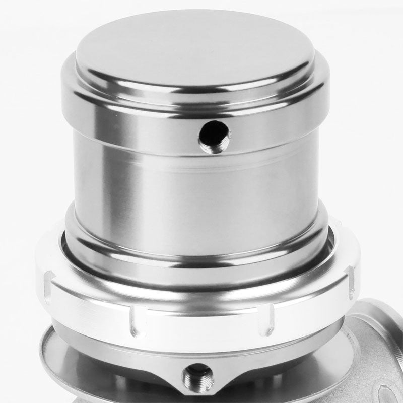 Silver 44mm 14PSI V-Band Clamp-On Turbo 5.25"H External Wastegate Kit+Spring T22