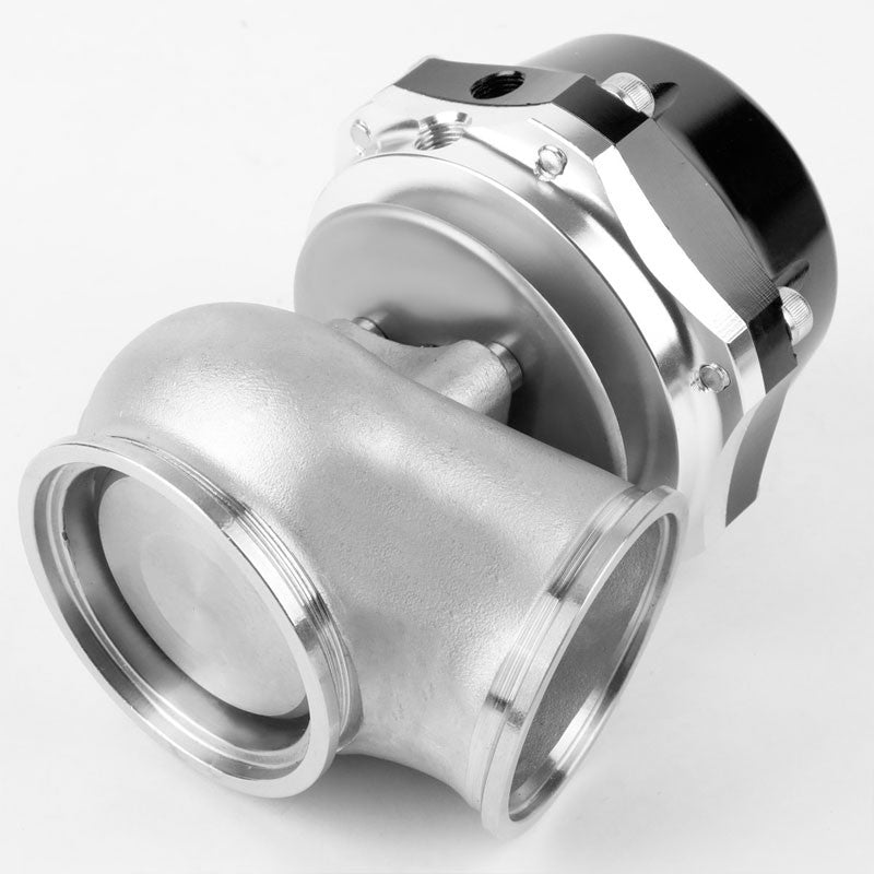 Universal Black 50mm 14PSI V-Band Turbo 5.25"Height External Wastegate+Spring