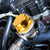 Universal Gold 50mm 14PSI V-Band Turbocharger 5.25"H External Wastegate+Spring