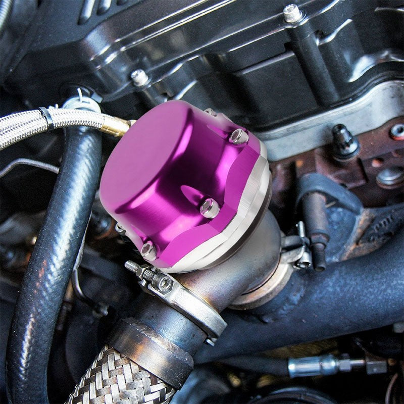Universal Purple 50mm 14PSI V-Band Turbo 5.25"Height External Wastegate+Spring