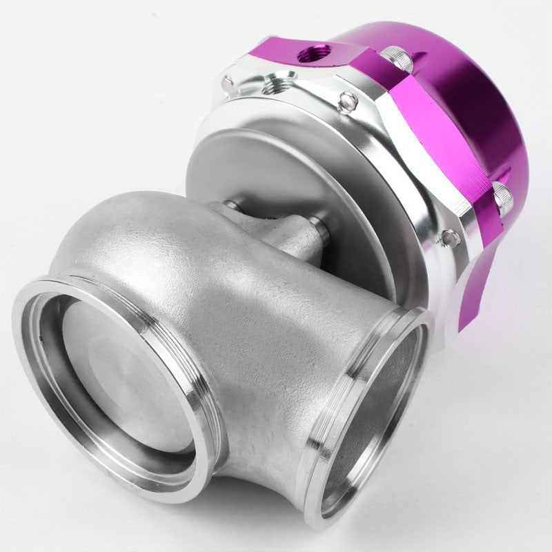 Universal Purple 50mm 14PSI V-Band Turbo 5.25"Height External Wastegate+Spring