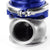 Blue 60mm 5/12/14 PSI V-Band Turbocharger 6.50"H External Wastegate+Spring T11