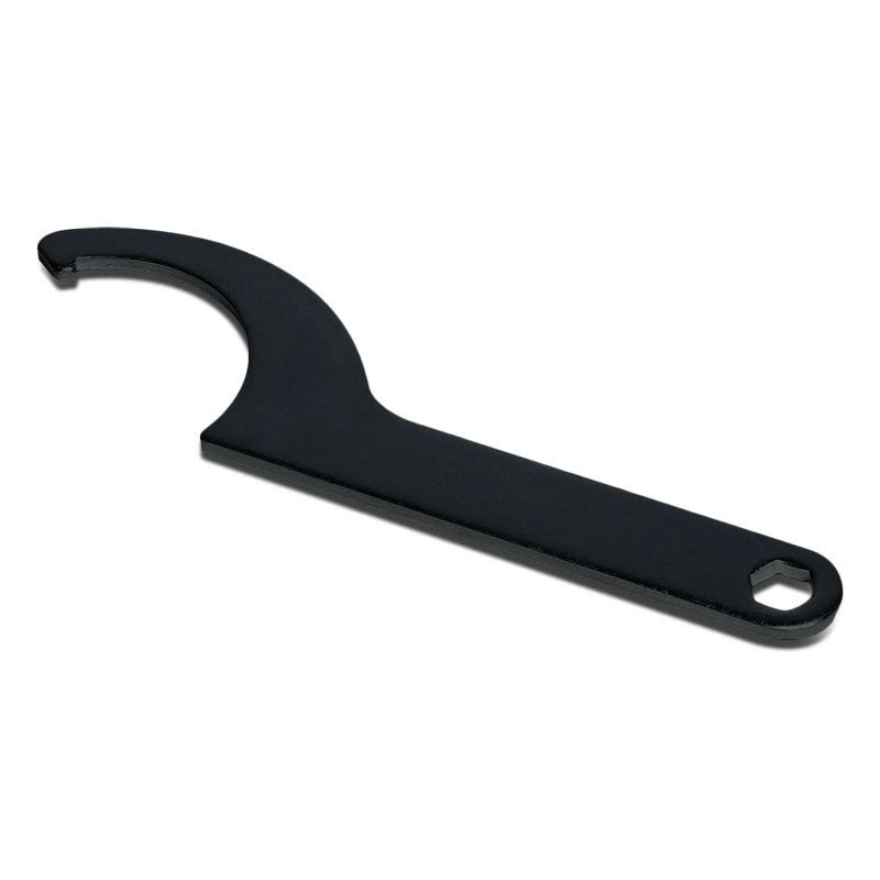 Black Steel Coilover/Coil Spring Sleeve 3.00" Adjustment Damper Wrench/Spanner-Suspension-BuildFastCar