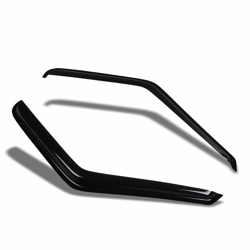 Smoke Tinted Side Window Wind/Rain Vent Deflectors Visors Guard for GMC 94-03 Sonoma-Exterior-BuildFastCar