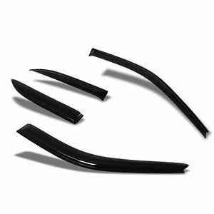 Smoke Tinted Side Window Wind/Rain Vent Deflectors Visors Guard for Toyota 97-01 Camry-Exterior-BuildFastCar