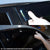 Smoke Tinted Side Window Wind/Rain Vent Deflectors Visors Guard for Nissan 96-04 Pathfinder-Exterior-BuildFastCar