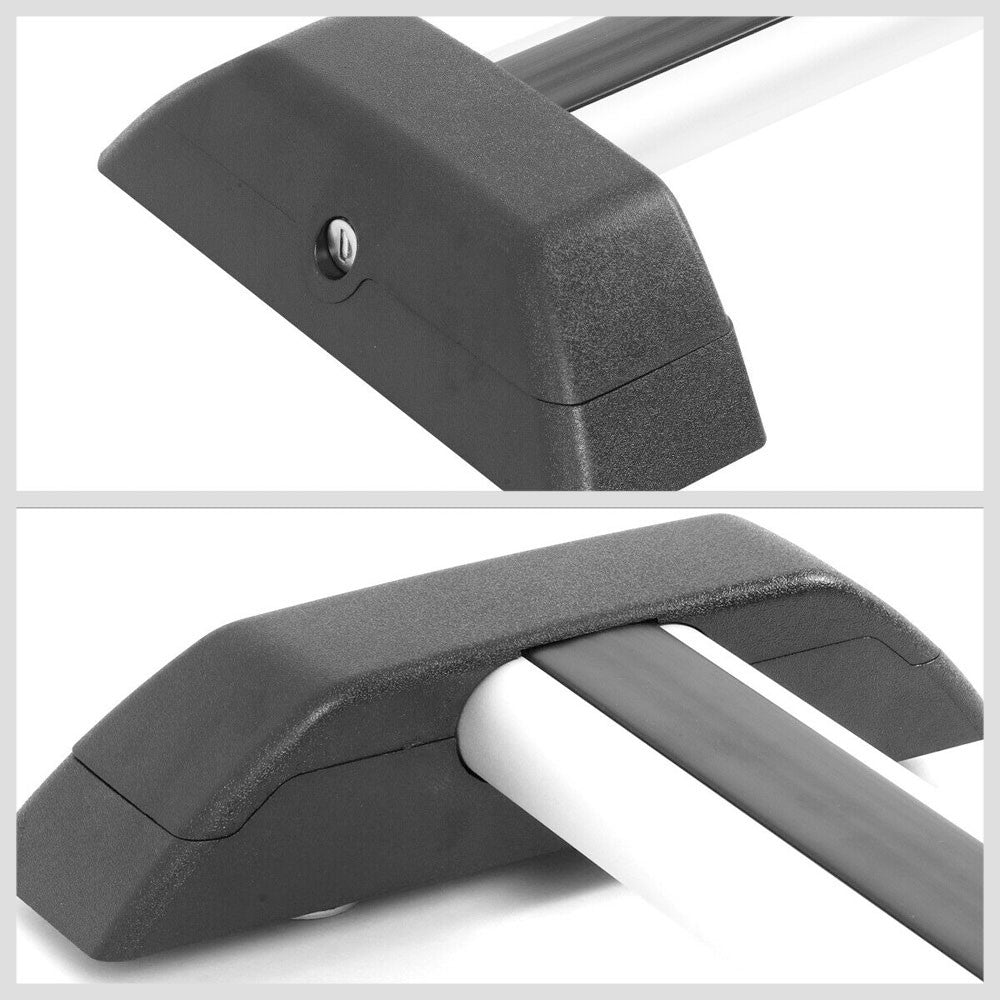 Black Top Roof Rack Crossbar Bracket For 06-10 Hummer H3