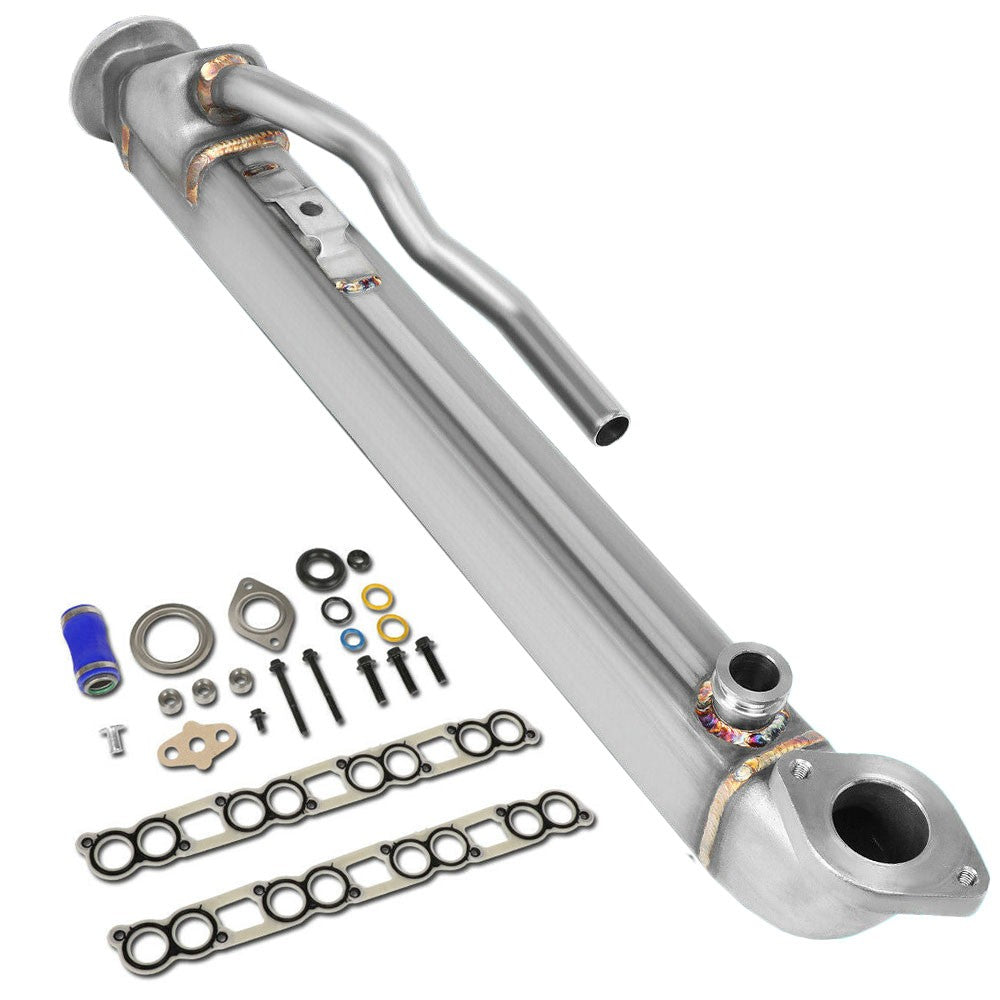 SS EGR Cooler Kit 04-10 Ford Super Duty 6.0L Power Stroke Diesel BFC-EGRCOOL-Y005