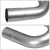 Mild Steel Metallic 16-Gauge 2.25" Exhaust Pipe Universal Fit DIY Custom Project