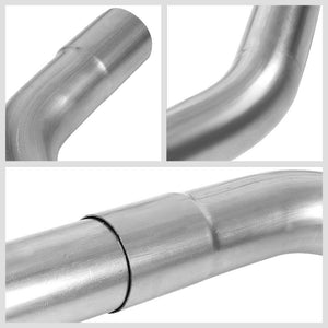 Mild Steel 16-Gauge Slip-Fit DIY Custom Mandrel 3" 16 Pieces Exhaust Pipe Kit-Universal Tube-BuildFastCar