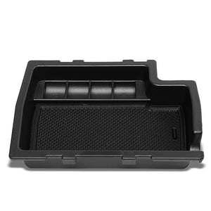 Black Center Console Storage Organizer Top Tray Lid For 16-17 Subaru Crosstrek-Interior-BuildFastCar