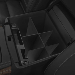 Black Center Console Organizer Insert Divider For 16-18 Honda Pilot 3.5L V6 SOHC-Interior-BuildFastCar