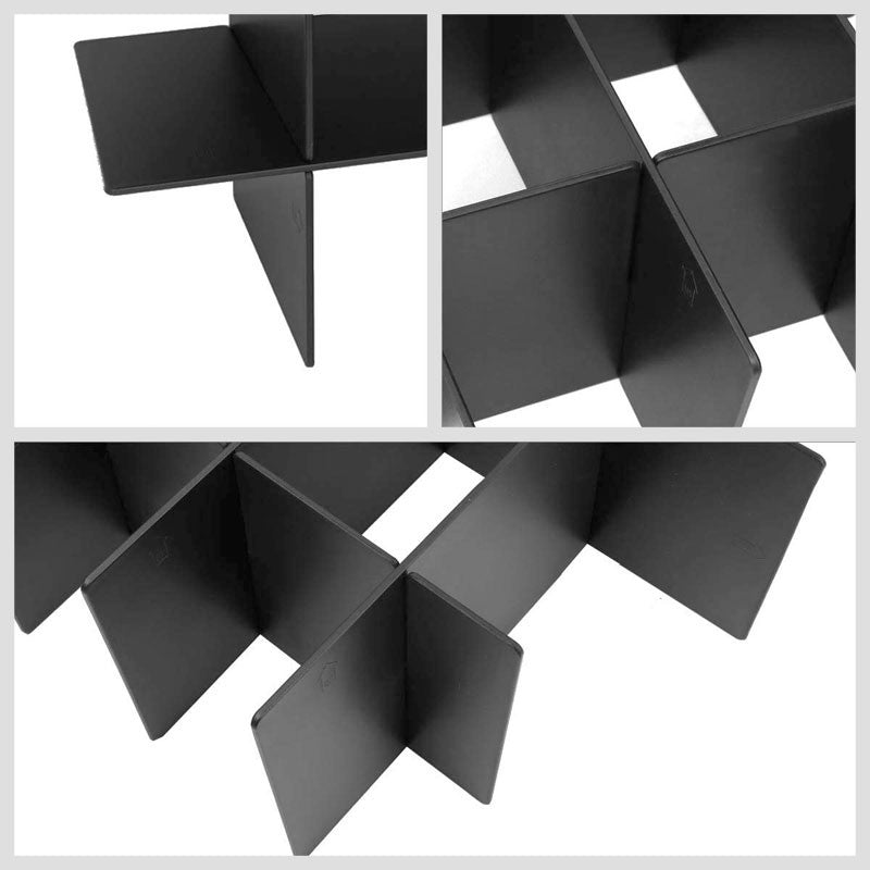 Black Center Console Storage Organizer Insert Divider For 14-19 Toyota Tundra-Interior-BuildFastCar