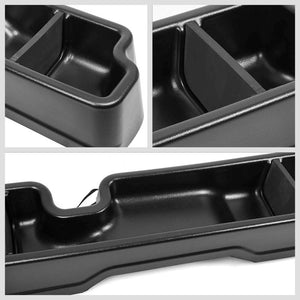 Black ABS Plastic Under Seat Cargo Storage For 04-08 Ford F-150 4.2L/4.6L/5.4L-Consoles & Parts-BuildFastCar