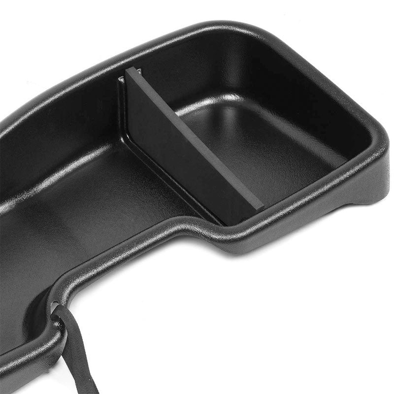 Black ABS Plastic Under Seat Cargo Storage For 14-18 Chevrolet Silverado 1500-Consoles & Parts-BuildFastCar