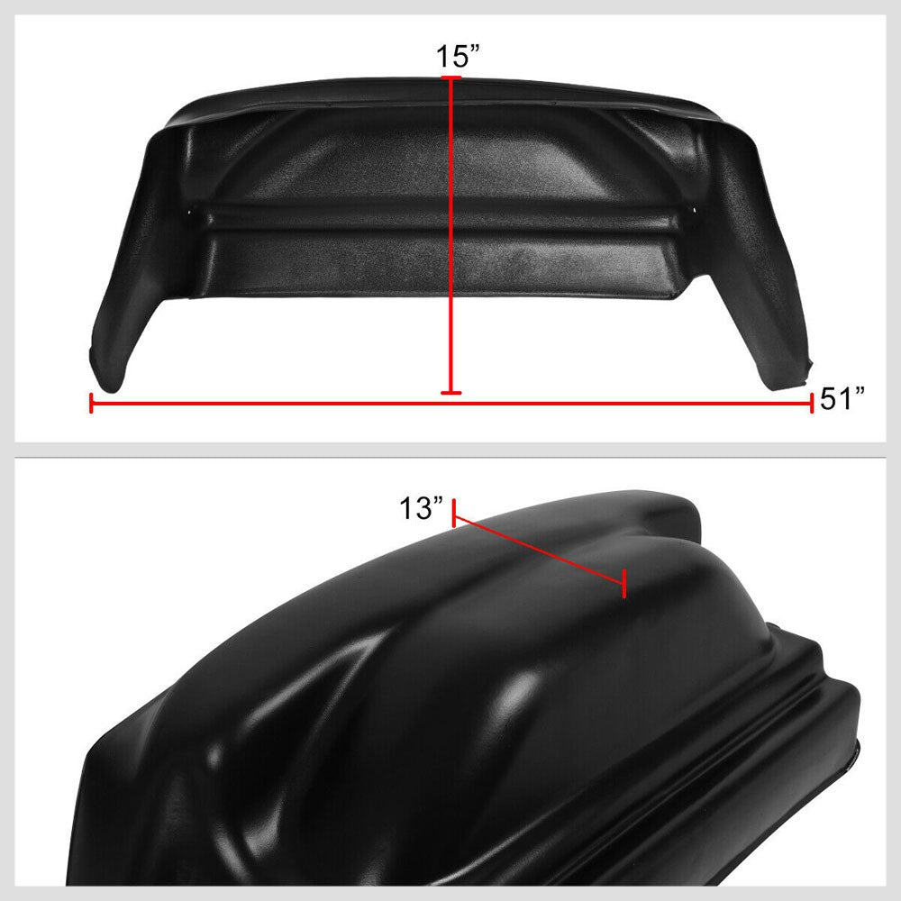 Inner Fender Thermoplastic Rear Wheel Well Guard Mud Flaps For 07-14 Silverado
