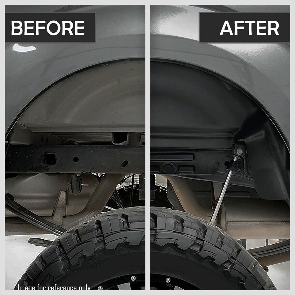 Inner Fender Thermoplastic Rear Wheel Well Guard Mud Flaps For 07-14 Silverado