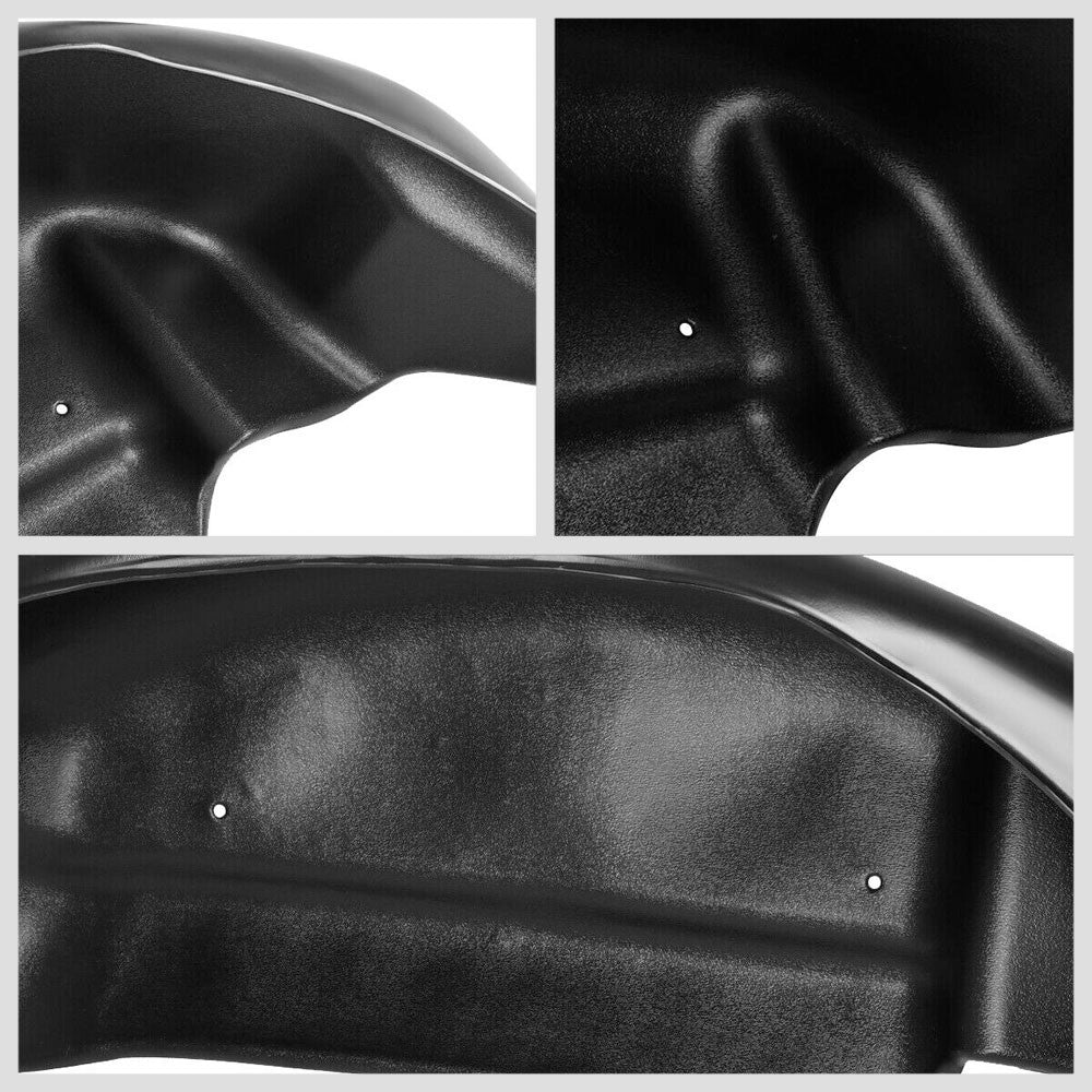Inner Fender Thermoplastic Rear Wheel Well Guard Mud Flaps For 15-19 Ford F-150
