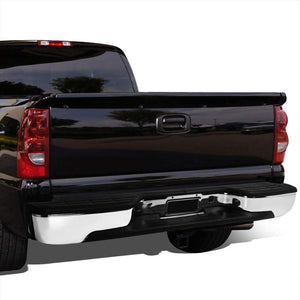 Chrome Rear Replacement Step Bumper For 99-06 Chevrolet Silverado 1500 Fleetside-Body Hardware/Replacement-BuildFastCar
