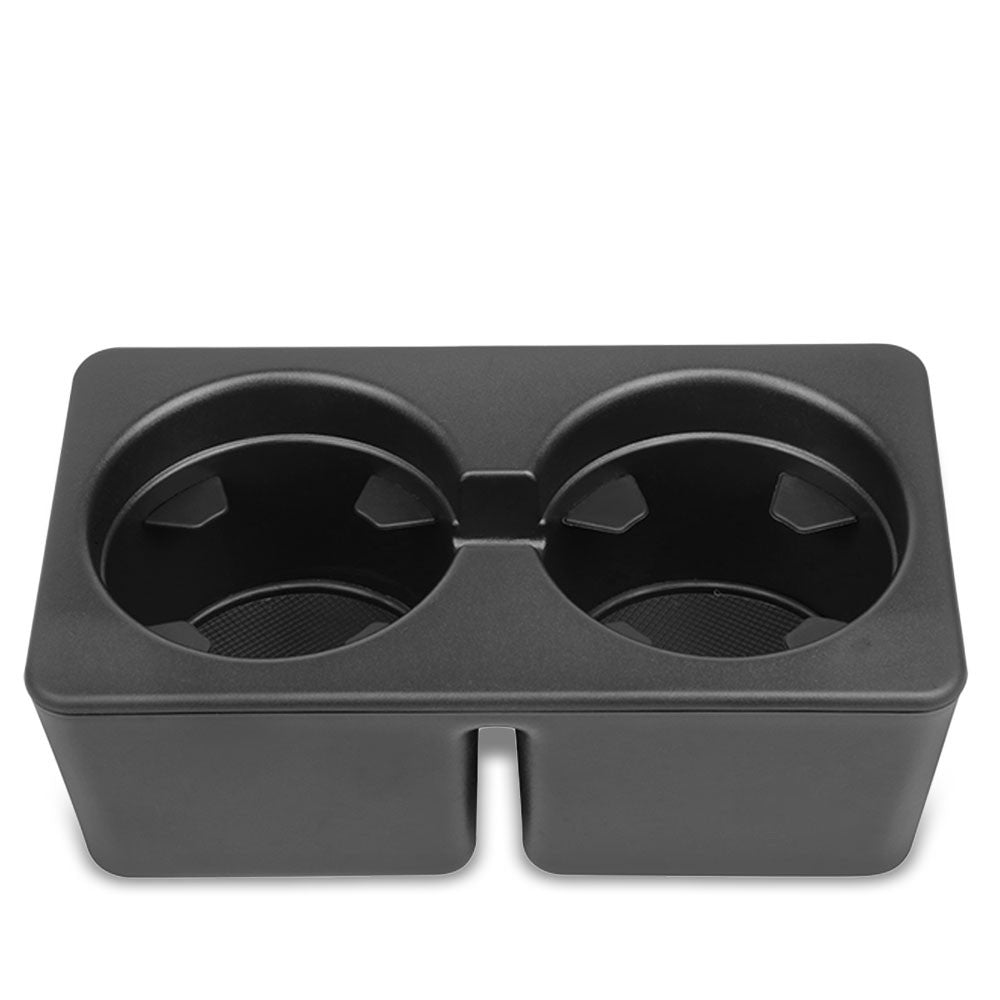 black floor center console cup holder for 07-14 chevy silverado 2500 hd/3500 hd