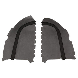 Black Leather Door Card Door Armrest Cover For 09-15 Honda Pilot 3.5L V6 SOHC-Consoles & Parts-BuildFastCar