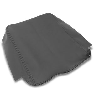 Black Microfiber Leather Center Console Armrest Cover For 02-08 Dodge Ram 1500-Consoles & Parts-BuildFastCar