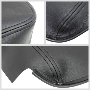 Black Microfiber Leather Center Console Armrest Cover For 02-08 Dodge Ram 1500-Consoles & Parts-BuildFastCar