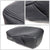 Black Leather Center Console Armrest Cover For 07-14 Silverado 1500/2500/2500 HD-Consoles & Parts-BuildFastCar