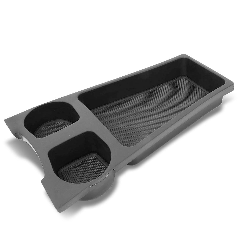 black abs plastic/silicone oe cup holder for 2010-2015 toyota prius 1.8l dohc