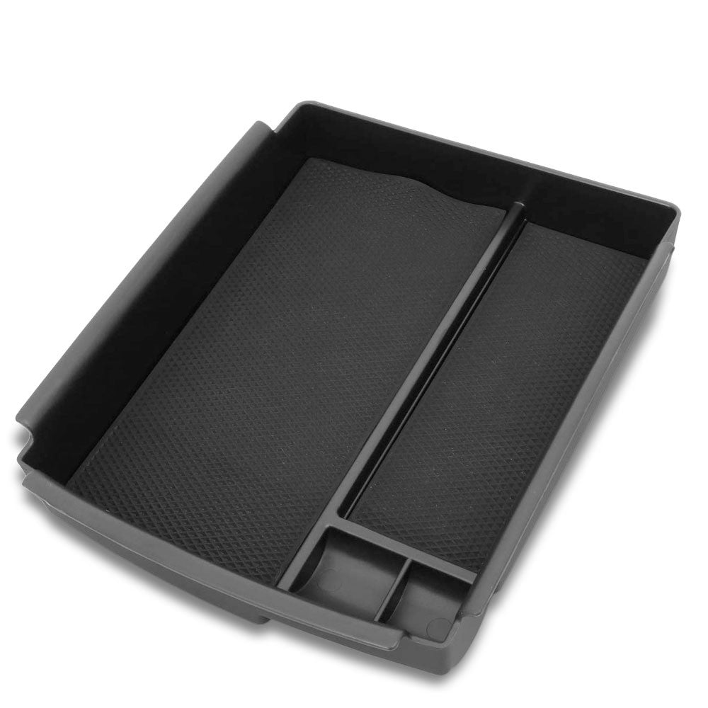 Black ABS Plastic OE Center Console Organizer For 16-19 Tesla Model S /Model X-Consoles & Parts-BuildFastCar