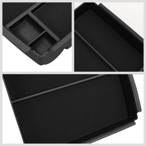 Black ABS Plastic OE Center Console Organizer For 16-19 Tesla Model S /Model X-Consoles & Parts-BuildFastCar