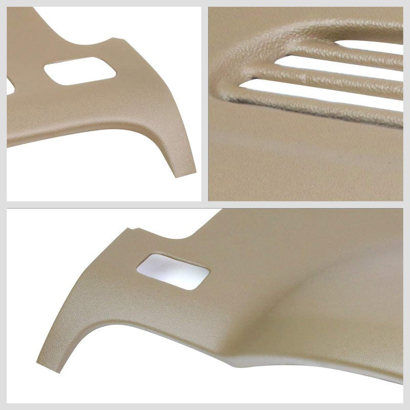 Beige ABS Plastic Dashboard Cover For 07-13 Chevrolet Silverado 1500/2500 HD-Consoles & Parts-BuildFastCar