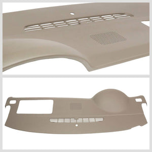 Beige ABS Plastic Dashboard Cover For 07-13 Chevrolet Silverado 1500/2500 HD-Consoles & Parts-BuildFastCar
