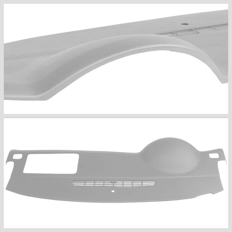 Grey ABS Plastic Dashboard Cover For 07-13 Chevrolet Silverado 1500/2500 HD-Consoles & Parts-BuildFastCar