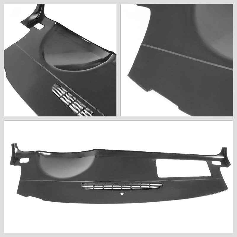 Grey ABS Plastic Dashboard Cover For 07-13 Chevrolet Silverado 1500/2500 HD-Consoles & Parts-BuildFastCar