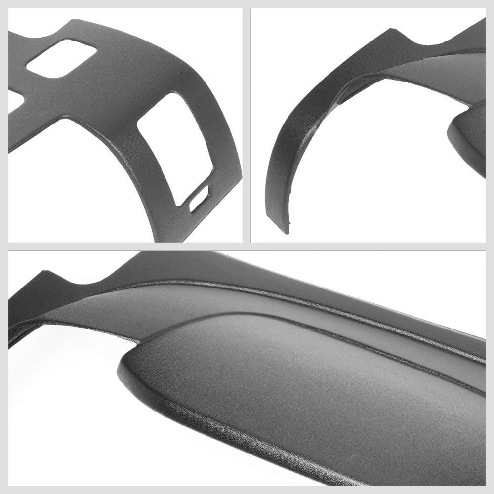 Black ABS Plastic Overlay Dashboard Cover For 07-13 Silverado 1500/2500/3500-Consoles & Parts-BuildFastCar