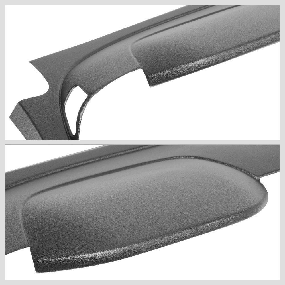 Black ABS Plastic Overlay Dashboard Cover For 07-13 Silverado 1500/2500/3500-Consoles & Parts-BuildFastCar