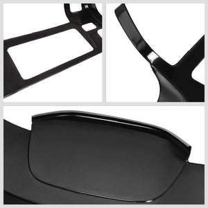 Black ABS Plastic Overlay Dashboard Cover For 07-13 Silverado 1500/2500/3500-Consoles & Parts-BuildFastCar